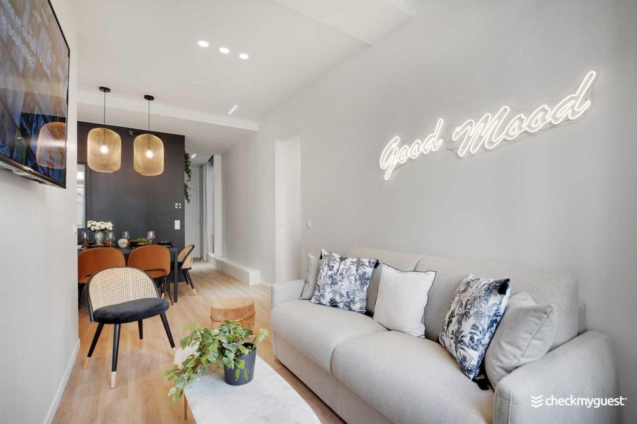 Charming Apartment - 3Br-8P - Le Marais باريس المظهر الخارجي الصورة