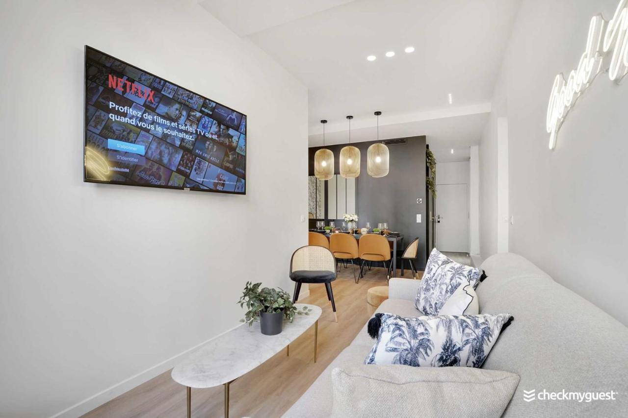Charming Apartment - 3Br-8P - Le Marais باريس المظهر الخارجي الصورة